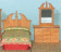 bj-queen-anne-bed and dresser_000